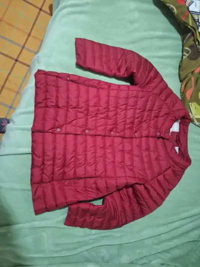 Chaqueta acolchada roja para mujer Lineatre - miniatura 3