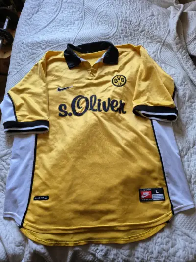 Camiseta Borussia Dortmund Nike BVB 09 Amarilla - miniatura 1