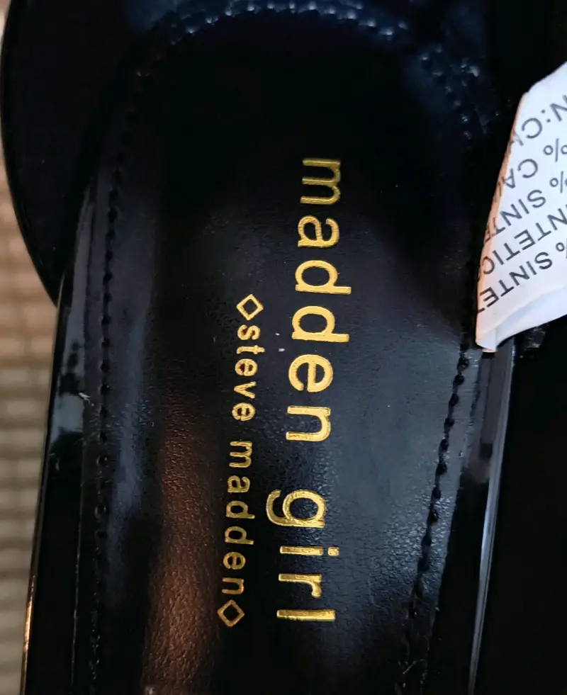 Zapatos de tacón alto negros charol - 6