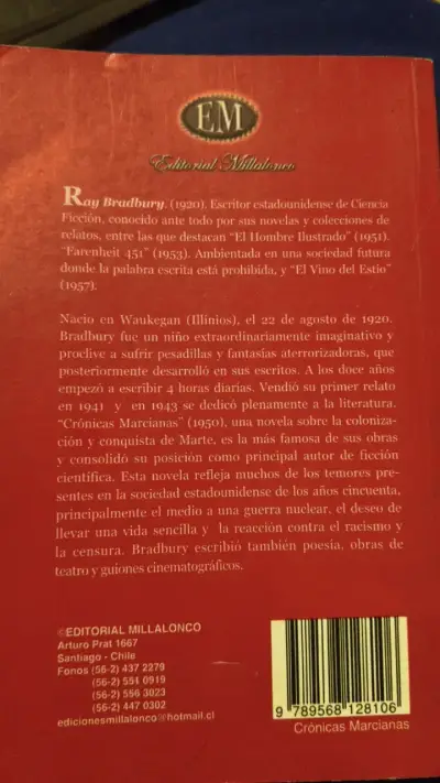 Libro Crónicas Marcianas de Ray Bradbury - miniatura 2