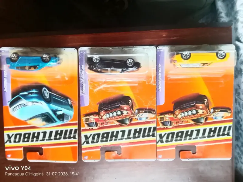 Set de autos Matchbox coleccionables