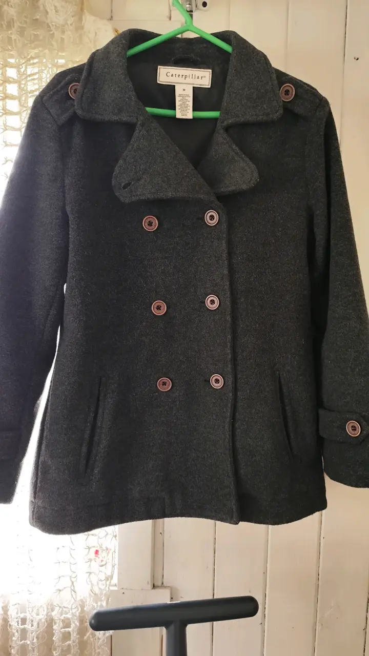 Abrigo gris oscuro Caterpillar para hombre - 1
