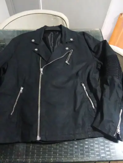 Chaqueta hombre negra H&M talla L - miniatura 1