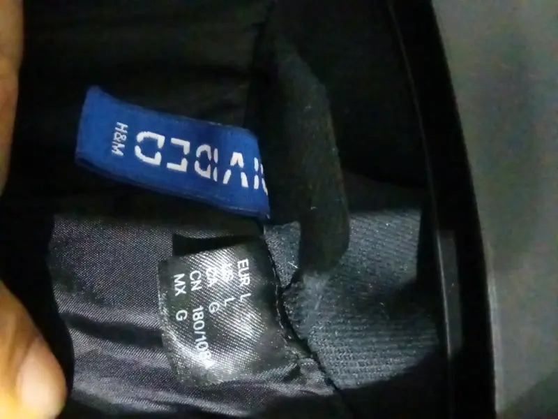 Chaqueta hombre negra H&M talla L - 2