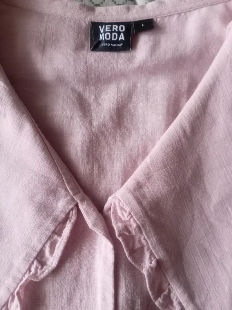 Blusa rosa con cuello Vero Moda - 2