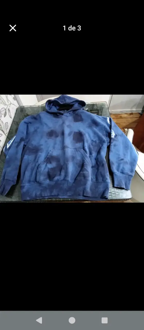 Polerón azul Metallica H&M oversized - 1