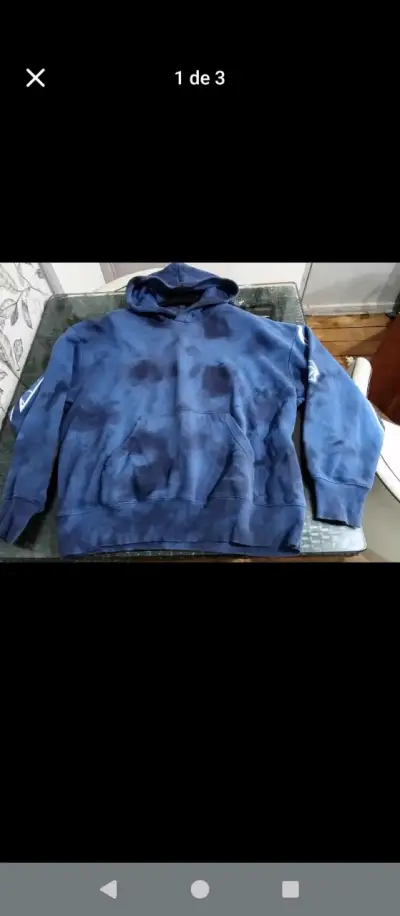 Polerón azul Metallica H&M oversized - miniatura 1