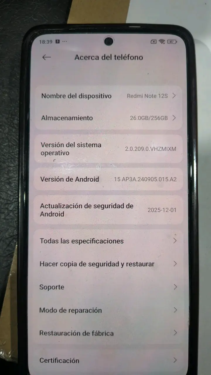 Smartphone Redmi Note 12S 256GB - 1