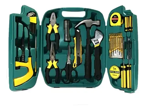 Set de herramientas manuales con estuche
