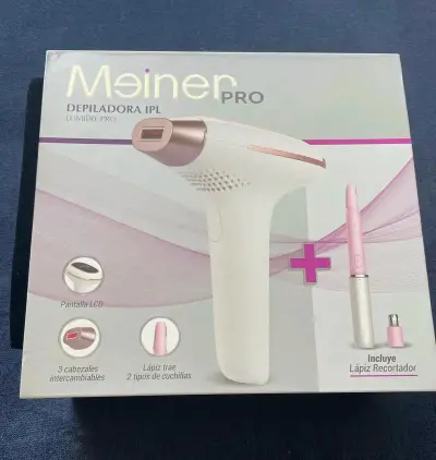 Depiladora IPL Meiner Pro con cabezales - miniatura 1