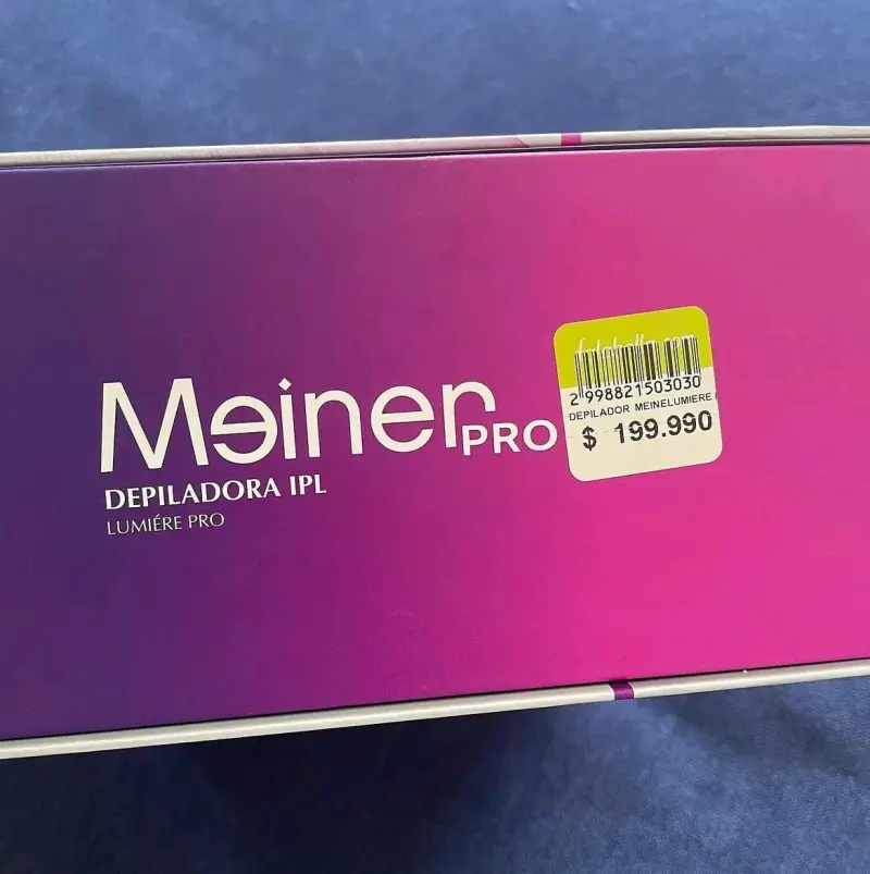 Depiladora IPL Meiner Pro con cabezales - 3