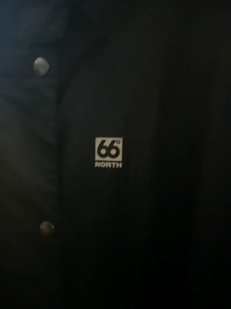 Abrigo impermeable negro 66° North talla L - 5