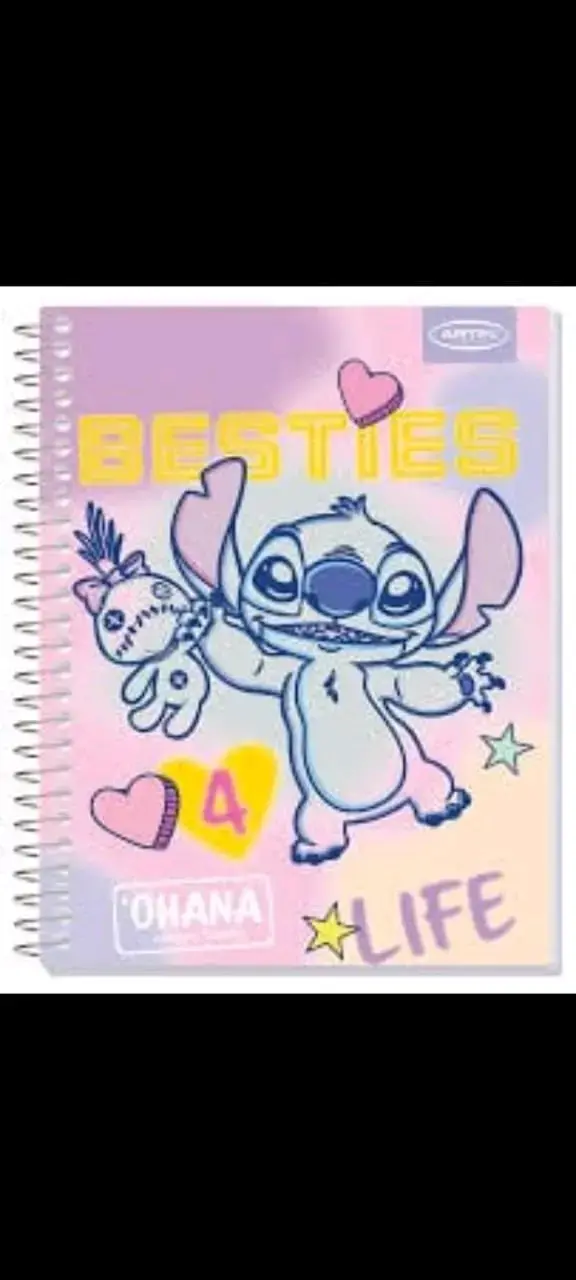 Cuaderno Stitch Besties Ohana A5