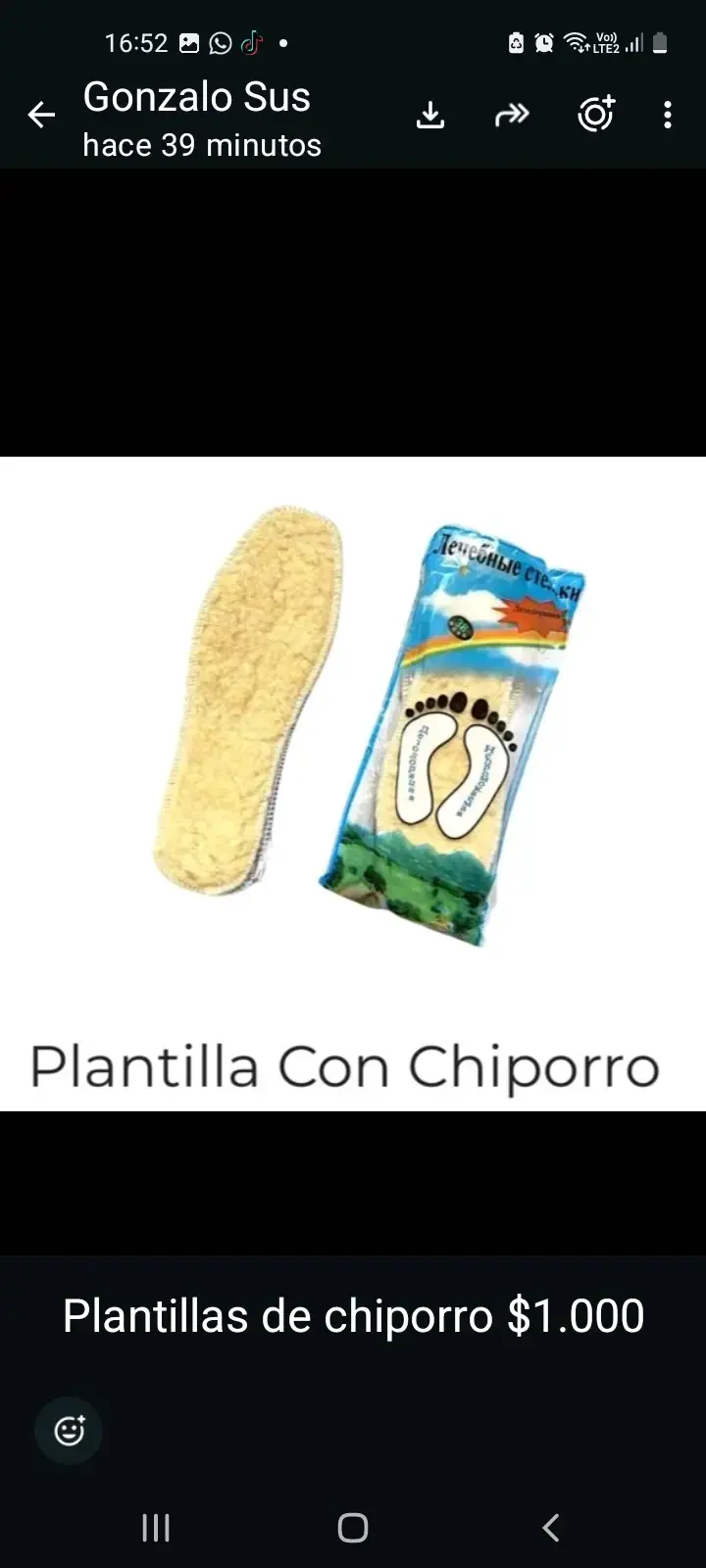 Plantillas con chiporro para calzado