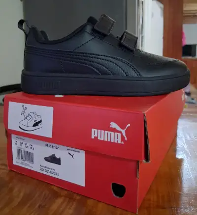 Zapatillas negras para niños Puma Rickie TALLA 31 - miniatura 1