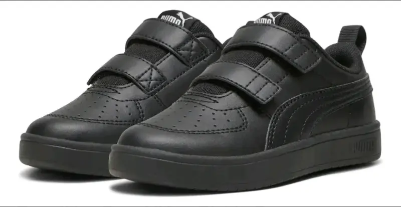 Zapatillas negras para niños Puma Rickie TALLA 31 - 4