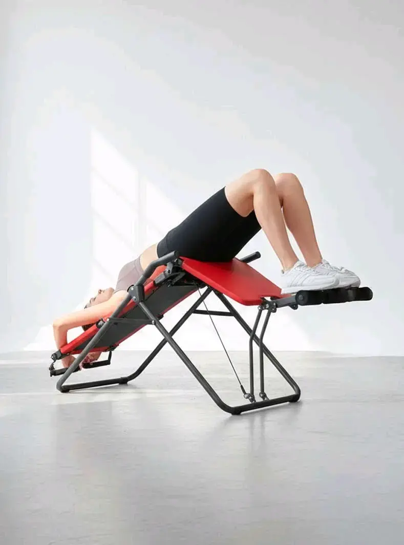 Silla de Ejercicio Inclinable Roja