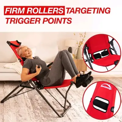 Silla de Ejercicio Inclinable Roja - miniatura 4