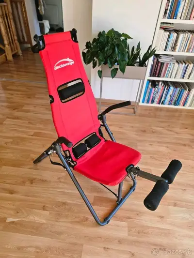 Silla de Ejercicio Inclinable Roja - miniatura 5