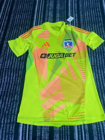Camiseta de fútbol Adidas Colo-Colo verde neón - miniatura 2