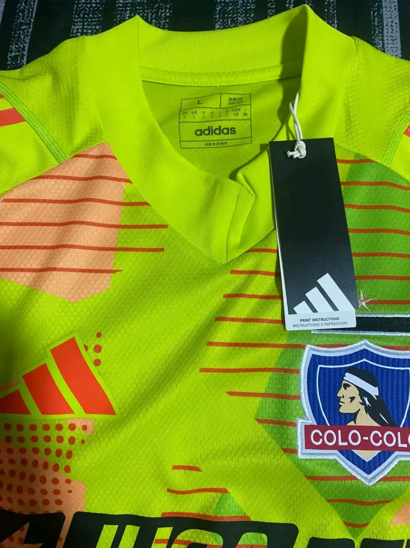 Camiseta de fútbol Adidas Colo-Colo verde neón - 3