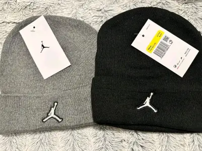 Gorros de lana Jordan negro y gris - miniatura 2