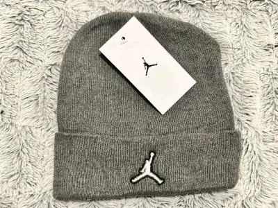 Gorros de lana Jordan negro y gris - miniatura 3