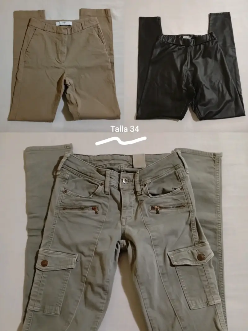 Pantalones talla 34 estilo todoterreno - 1