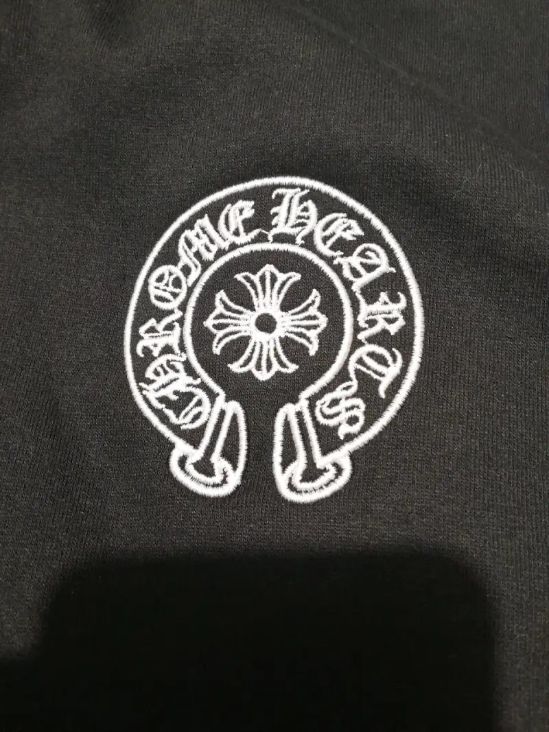 poleron chrome hearts negro - 2