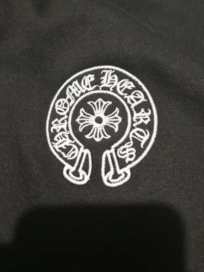 poleron chrome hearts negro - miniatura 2