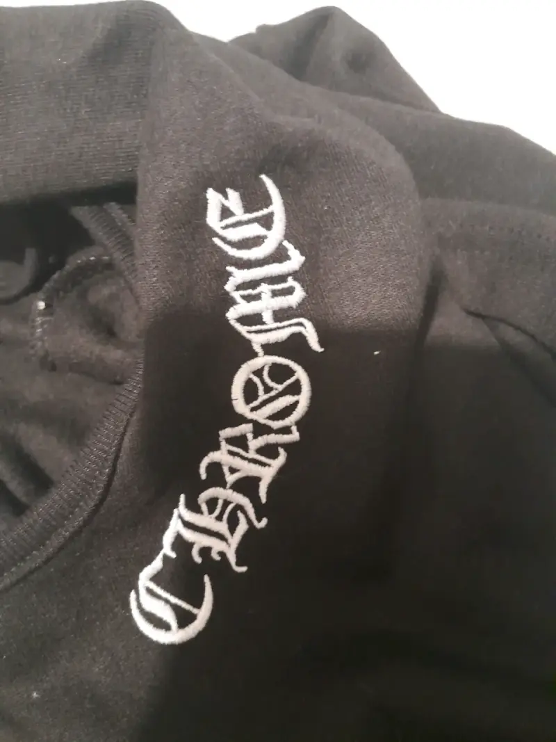 poleron chrome hearts negro - 4
