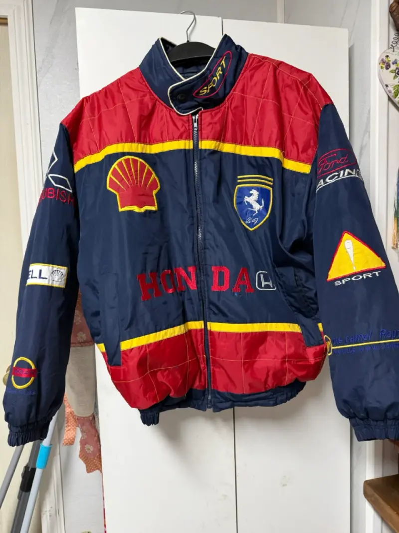Chaqueta Racing Honda Azul y Roja - 1