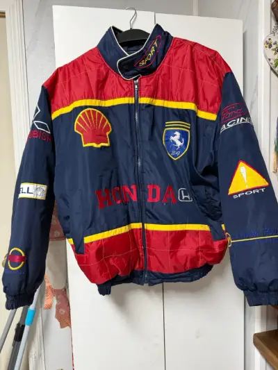 Chaqueta Racing Honda Azul y Roja - miniatura 1