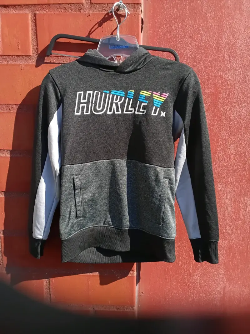 Chaqueta Outdoor Research azul y polerones niño - 4