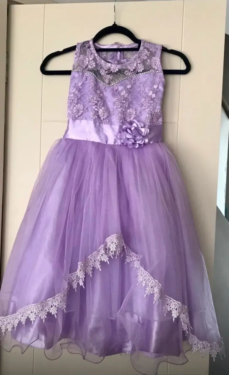 Vestido de fiesta niña talla 6