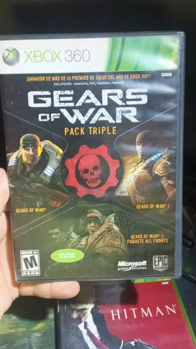 Gears of War Pack Triple + Hitman absolution 360 - miniatura 1