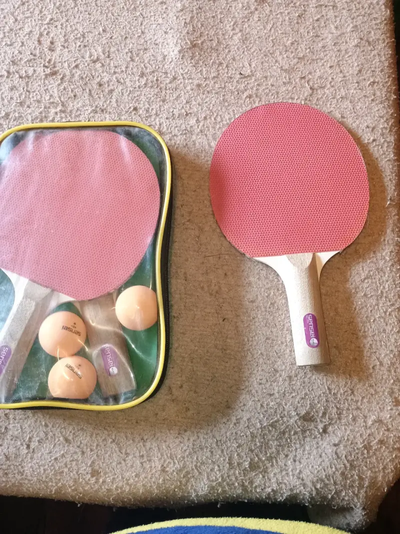 Set de Ping Pong con Paletas y Pelotas