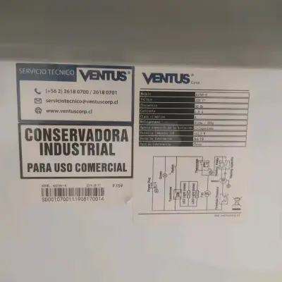 Vitrina refrigerada Ventus para helados - miniatura 5