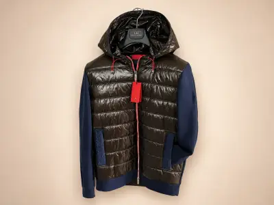Chaqueta acolchada CH para hombre con capucha - miniatura 1