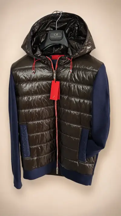 Chaqueta acolchada CH para hombre con capucha - miniatura 2