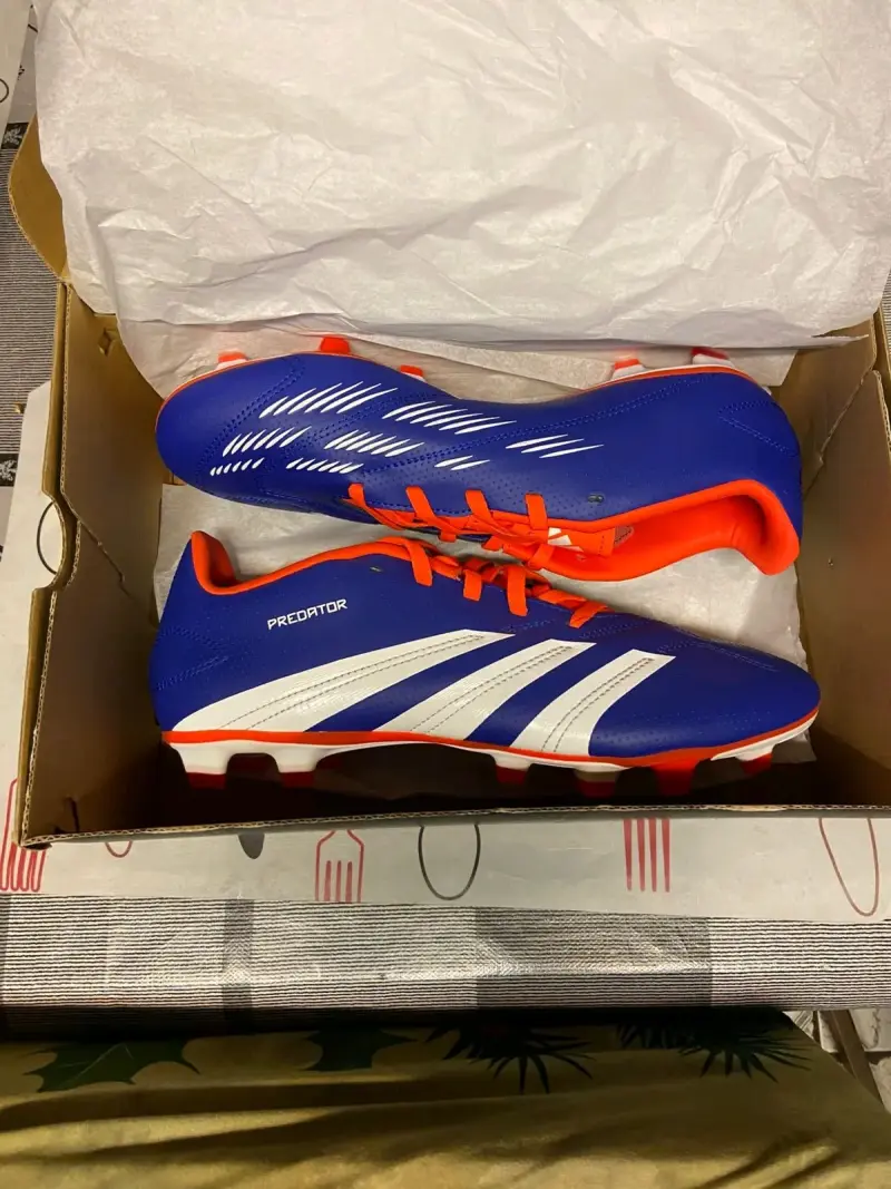 Zapatillas de Fútbol Adidas Predator Club FxG Azul - 3