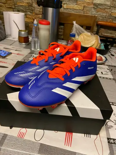 Zapatillas de Fútbol Adidas Predator Club FxG Azul - miniatura 5