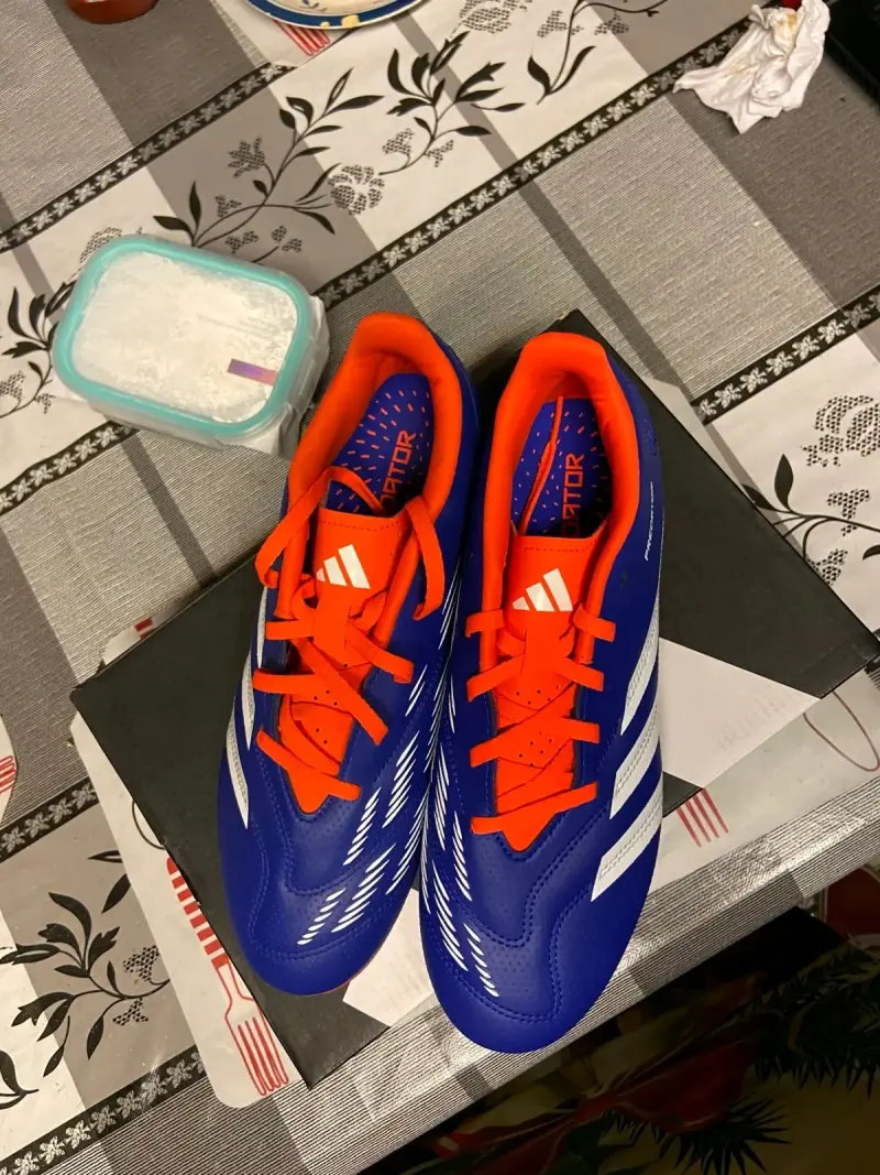 Zapatillas de Fútbol Adidas Predator Club FxG Azul - 6