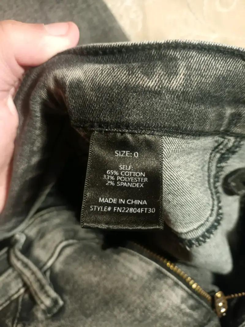 Jeans desgastados grises Fashion Nova - 5