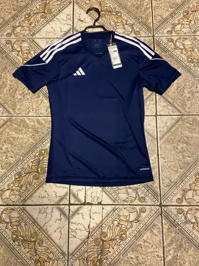 Polera Deportiva Azul Adidas Aeroready - miniatura 1