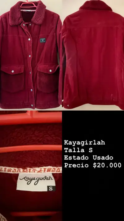 Chaqueta burdeo Kayagirlah - miniatura 4