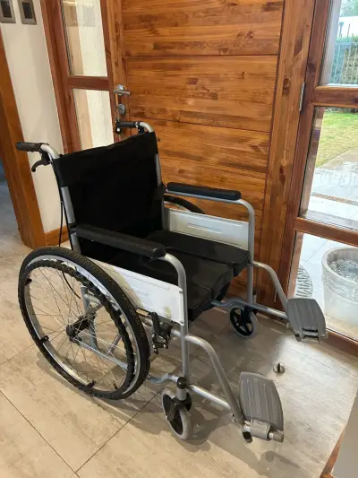 Silla de ruedas plegable de aluminio - miniatura 5