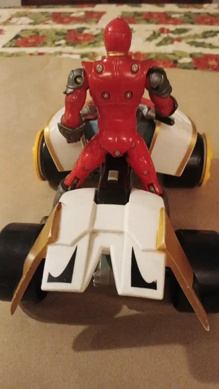 Figura de acción con vehículo Power Rangers - 3