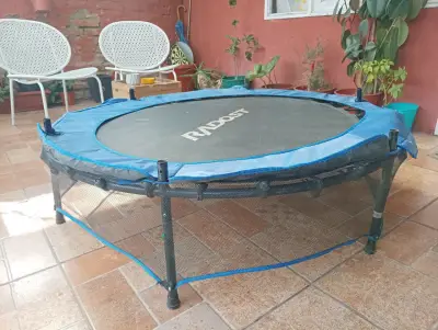 Trampolín Radost para niños con red de seguridad - miniatura 2