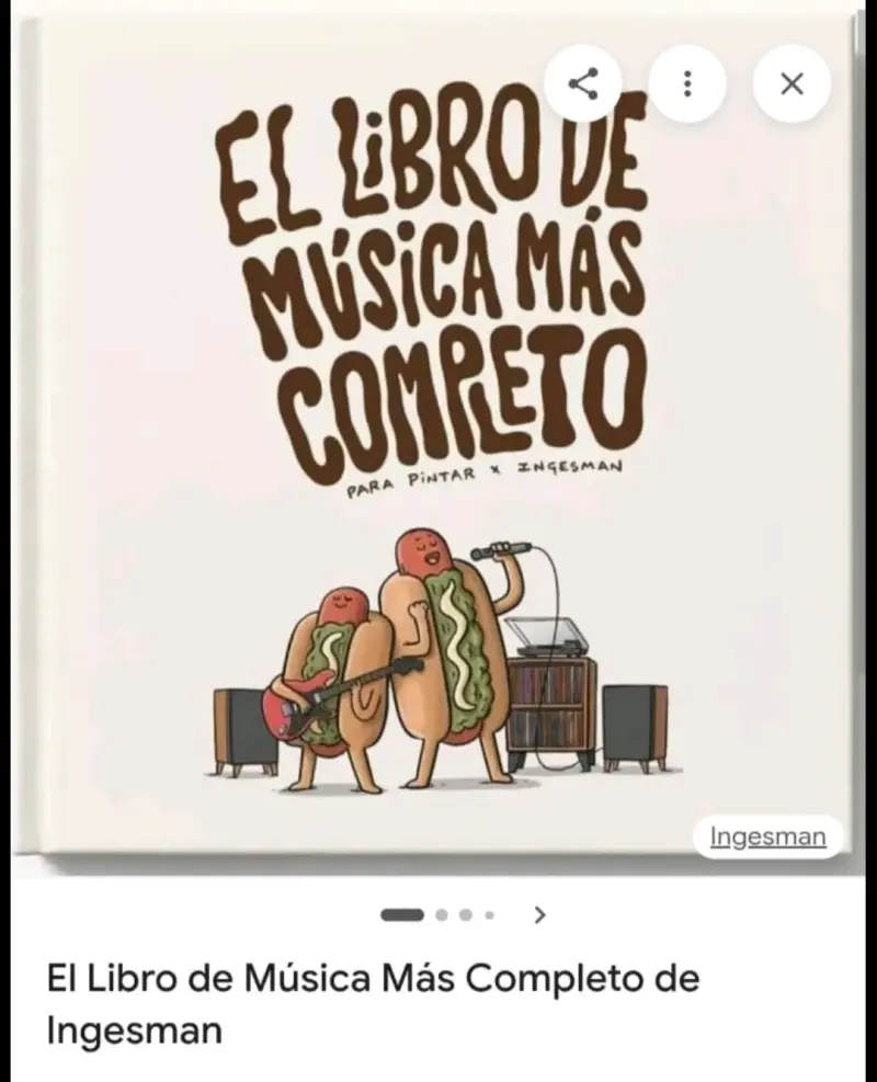 Libro de música para colorear de Ingesman